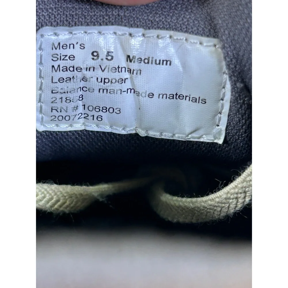 Duluth Trading Co Mens 9.5 Brown Leather Oxford Casual Shoes 21858